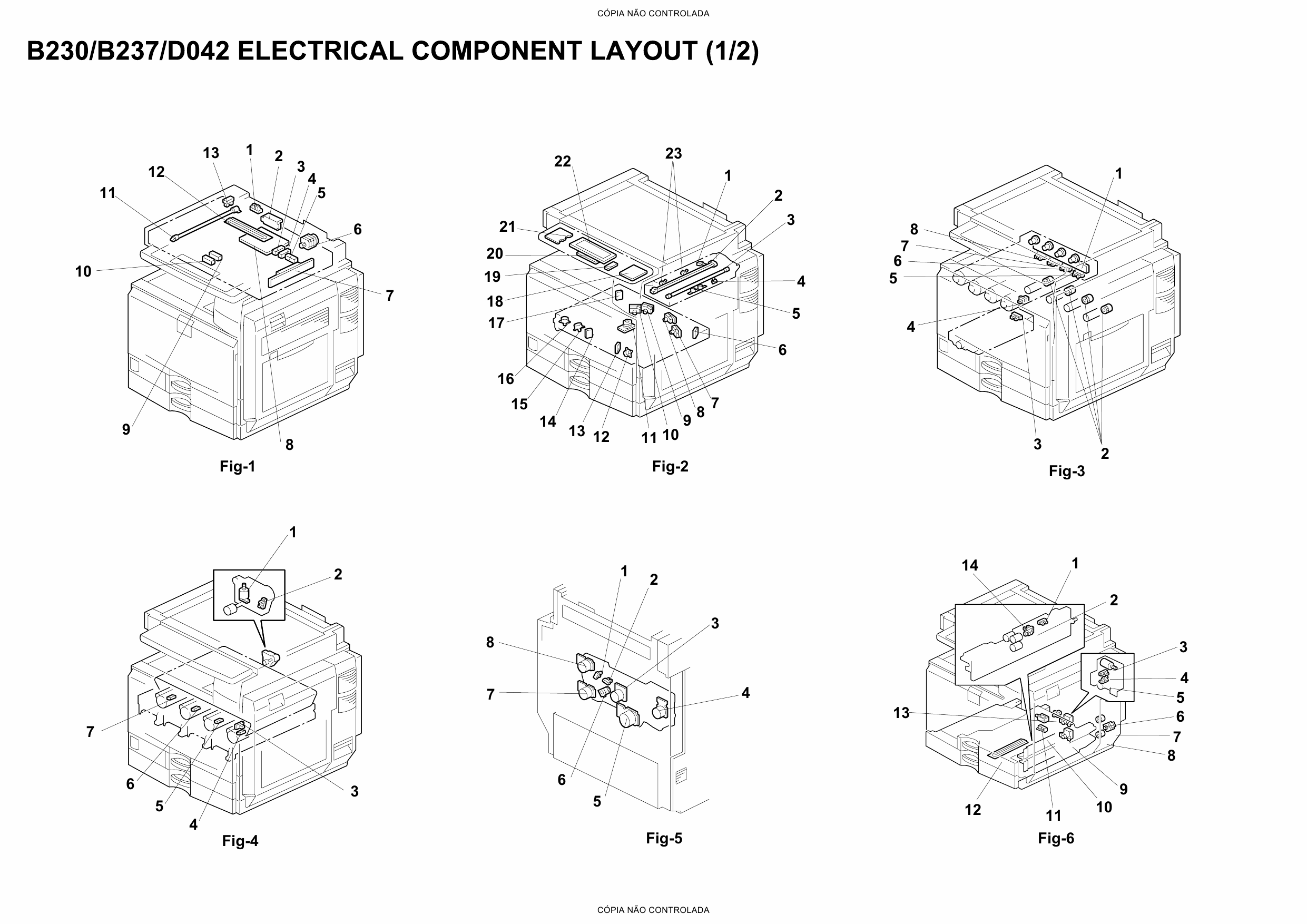 RICOH Aficio MP-C2000 C2500 C3000 B230 B237 D042 Circuit Diagram-3